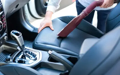 Professional car seat cleaning in Orange County
