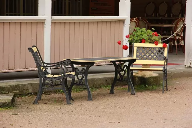 General outdoor furniture cleaning
